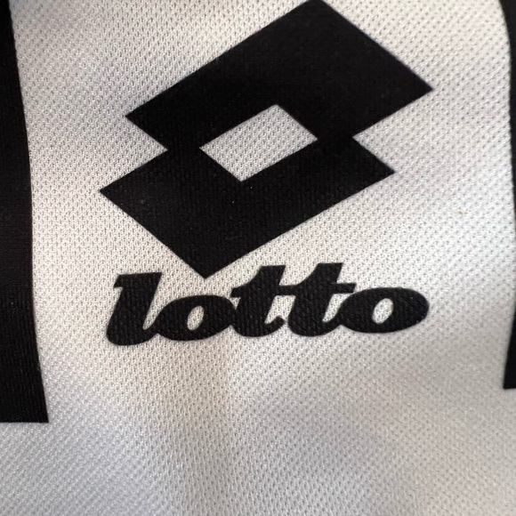 Vintage Calcio Italia Lotto 90s abstract geometric Soccer Jersey L / XL - Picture 3 of 4